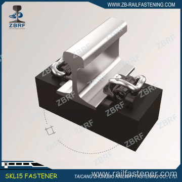 E 20 rail Anti-Vandal rail fastening system